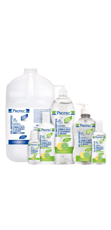Gel Antiséptico para Manos Protec | DEGASA | EWAFRA